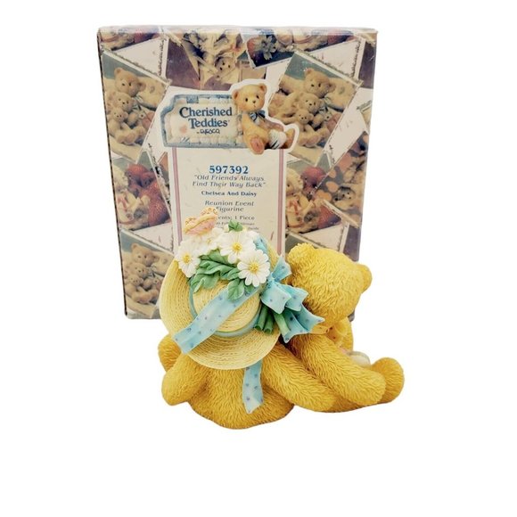 Cherished Teddies‎ 597392 Chelsea & Daisy Reunion Event 3" Figurine 1999 - Picture 4 of 6